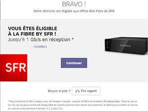 Nouvelles offres SFR internet fixe : promotion, 4K, augmentation débit à 1 Gigabit fibre et câble