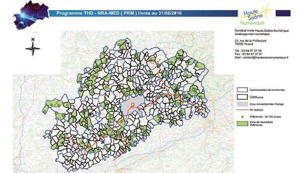 100ème noeud de raccordement de montée en débit en Haute-Saône en NRA-MeD