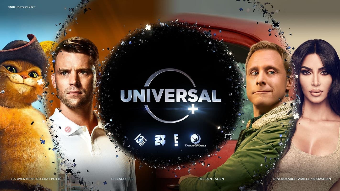 Le service de SVoD Universal+ débarque en France