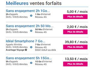 Série Limitée 15Go chez Coriolis à 13,50€/mois pendant 6 mois et sans engagement
