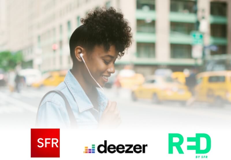 Deezer arrive en option (et en promo) sur les forfaits SFR et RED