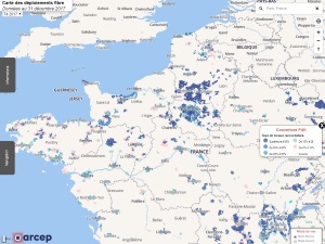 Très haut débit : où la fibre a-t-elle le plus avancé au 4e trimestre 2017 ?