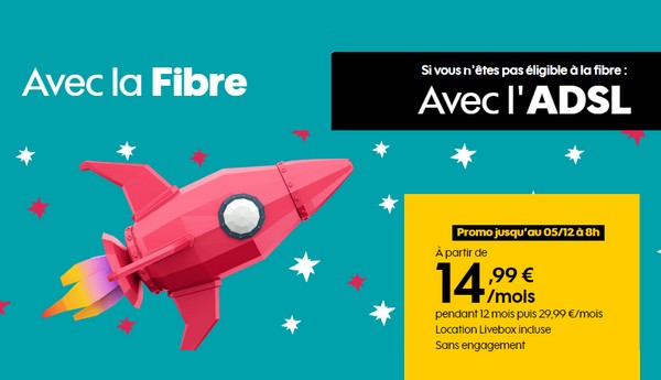 Black Friday : la box internet de Sosh à 14.99€/mois