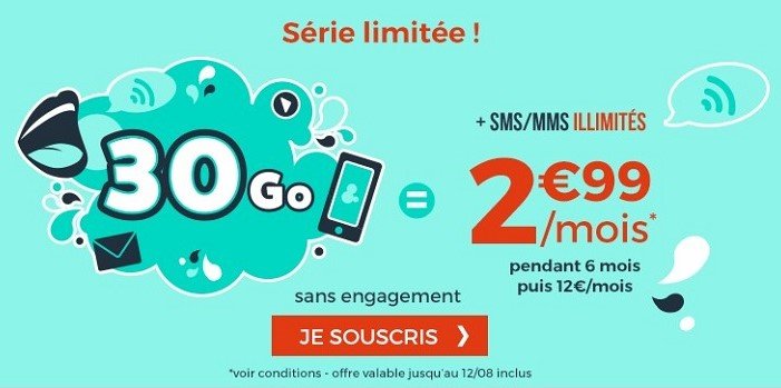 Forfait pas cher : Cdiscount Mobile relance son offre à 2.99€