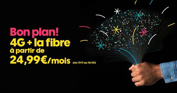 Bon plan Sosh : l'abonnement Livebox fibre + mobile à partir de 24,99€/mois !