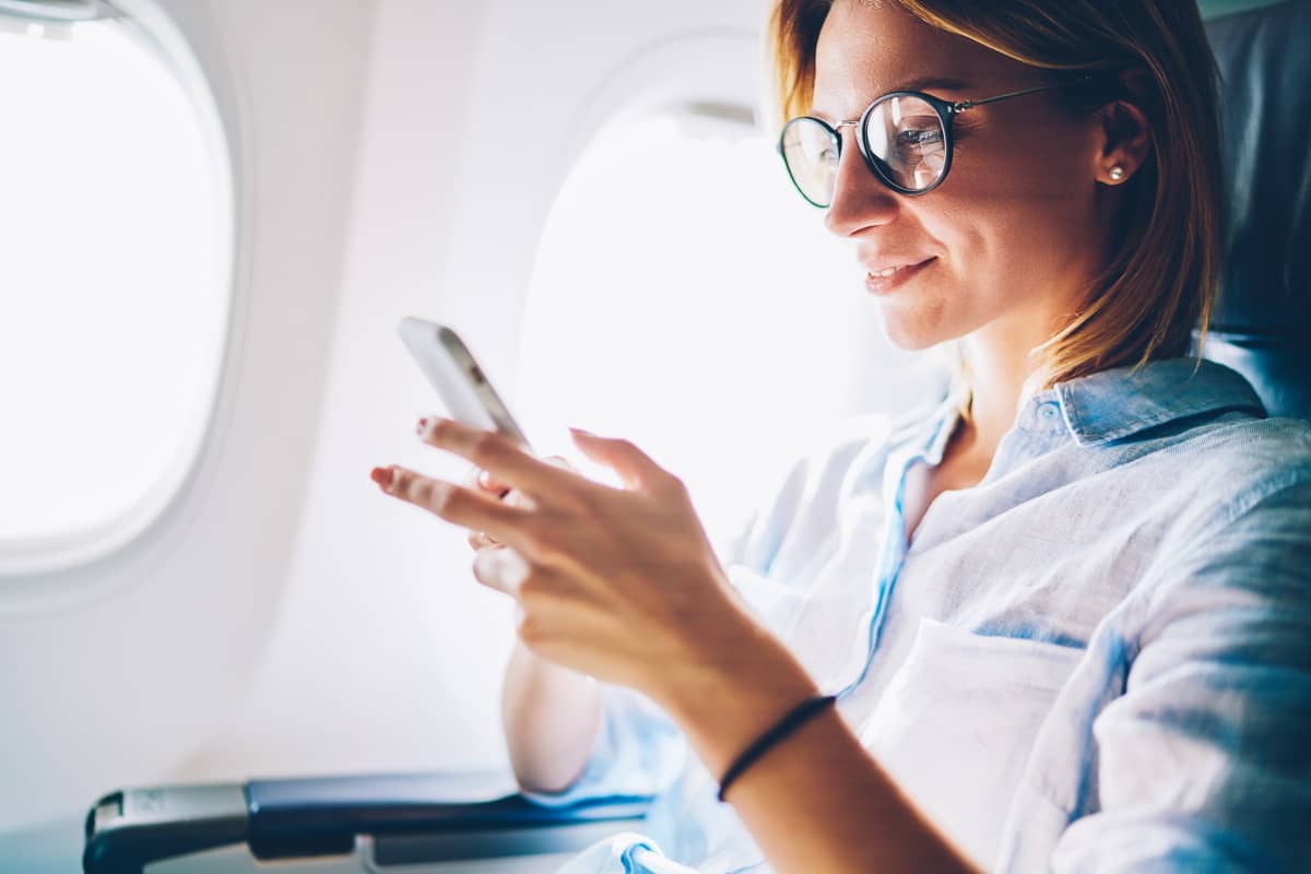 Comment être connecté à internet en WiFi dans un avion ?