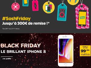 Bons plans Black Friday : Sosh Friday, Black Forfait RED, Black Freeday, Canal+, Bouygues...