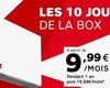 La Box de SFR à petit prix pendant un an