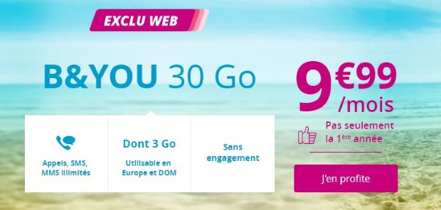 Forfait 30 Go à 10€ : comparez les promos mobile Bouygues et RED