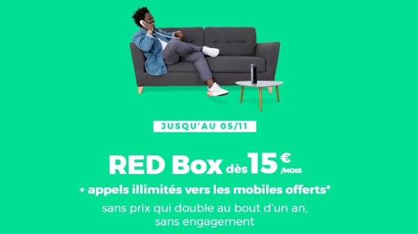 Box Internet RED : l'offre ADSL au meilleur prix, appels vers les mobiles en prime