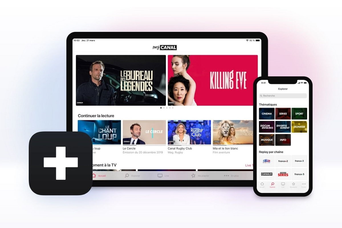 Expérience CANAL+ : recevoir CANAL+ avec votre décodeur et l'APP CANAL+