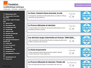 Culture et formation digitales via la Bibliothèque Numérique de la Fondation Orange ouverte à tous