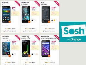 Plus que quelques heures pour profiter de -10€ sur les forfaits Sosh 5Go et Sosh 10Go