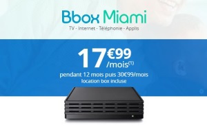 Internet + mobile à petit prix chez Bouygues : la Bbox Miami avec un forfait pour 18€/mois