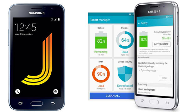 Galaxy J1, un smartphone entrée de gamme 4G par Samsung à moins de 160€