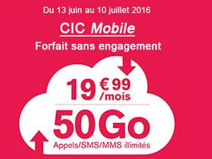 EI Telecom lance son forfait 50 Go à moins de 20€ à vie chez NRJ Mobile, CIC Mobile...