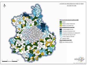 Le FTTH avec SFR continue à se déployer en Eure-et-Loir : 3800 prises dans le Val de Voise fin 2017