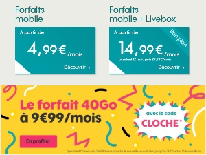 Prolongation de la promo Sosh Mobile + Livebox, avec en plus la fibre au prix de l'ADSL