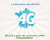 Comme Free, BandYOU lance la 4G sans hausse de prix