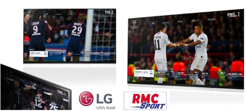 RMC Sport sur TV : l'application disponible sur les Smart TV LG