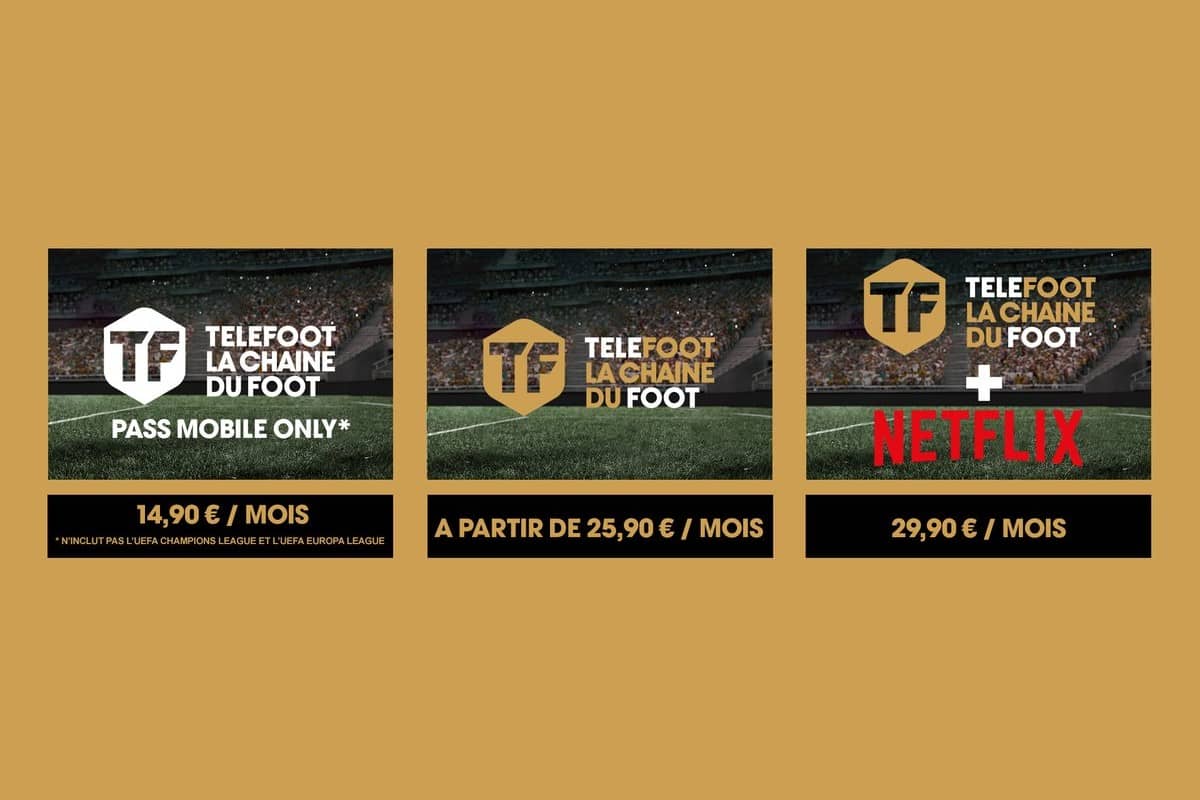 Téléfoot officialise ses prix et lance une offre à 14.90€