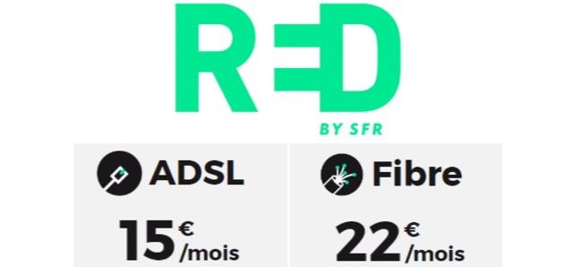 Box Internet : ADSL à 15€/mois, ou Fibre 1 Gb/s à 22€, les bons plans RED d'octobre