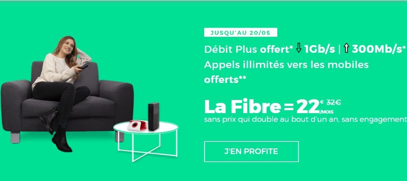 Box Internet : RED muscle ses débits fibre sans hausse de prix