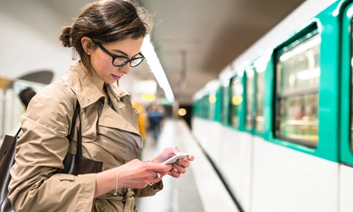 n°1 sur le mobile dans le métro