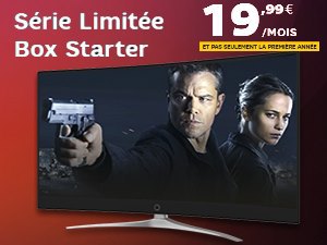 Offre Série Limitée Starter de SFR Altice à partir de 22,99€/mois, un prix à vie