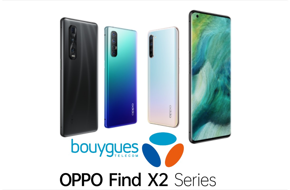 French Days Bouygues Telecom : la nouvelle série Oppo Find X2 à partir de 1€ avec forfait Sensation