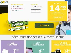 Promotion La Poste Mobile jusqu'à fin août avec l'option 100% convaincu ou remboursé !