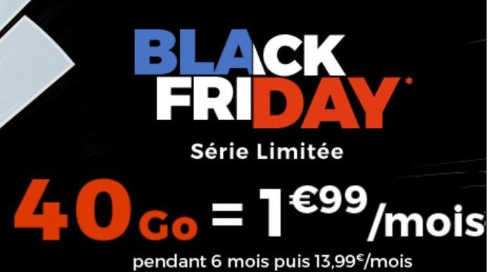 Forfait Black Friday 2019 : avalanche de gigas pour 2€/mois chez Cdiscount