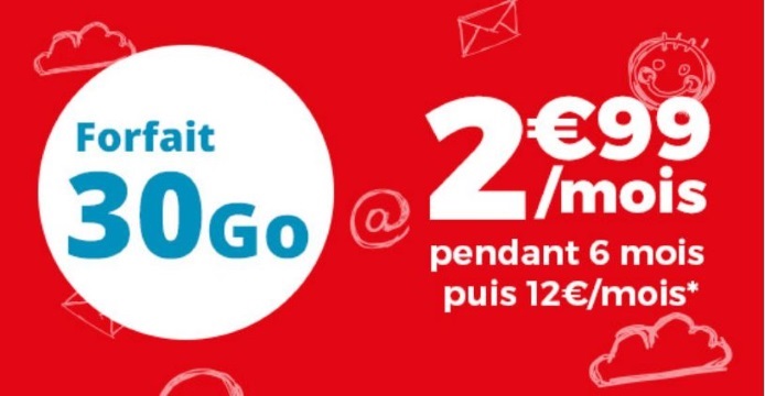 Forfait promo : 3€ pour 30 Go, l'offre mobile à prix cassé d'Auchan Telecom