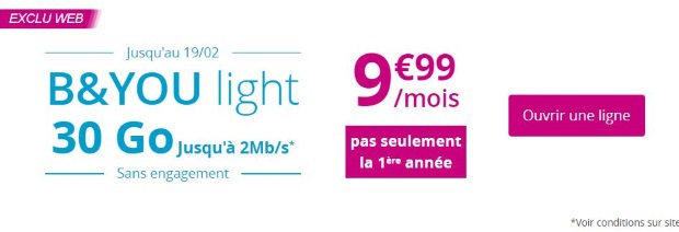 Forfaits mobiles : de 7€ à 10€/mois à vie pour 10 à 50 Go, pluie de bons plans chez les opérateurs