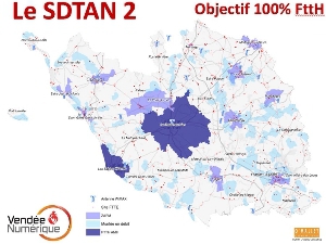 Accélération du déploiement de la fibre en Vendée : 100% FttH d'ici fin 2025 !