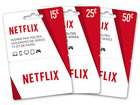 Des cartes cadeaux Netflix chez Auchan et Micromania...