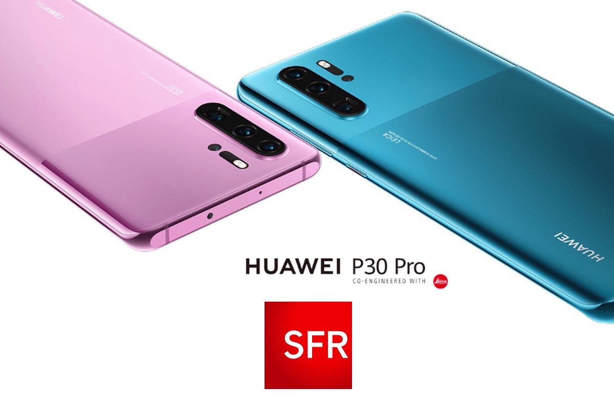 Promo SFR : le smartphone Huawei P30 à seulement 1€