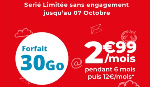 Bon plan : plus que quelques heures pour profiter d'un forfait à 2.99€