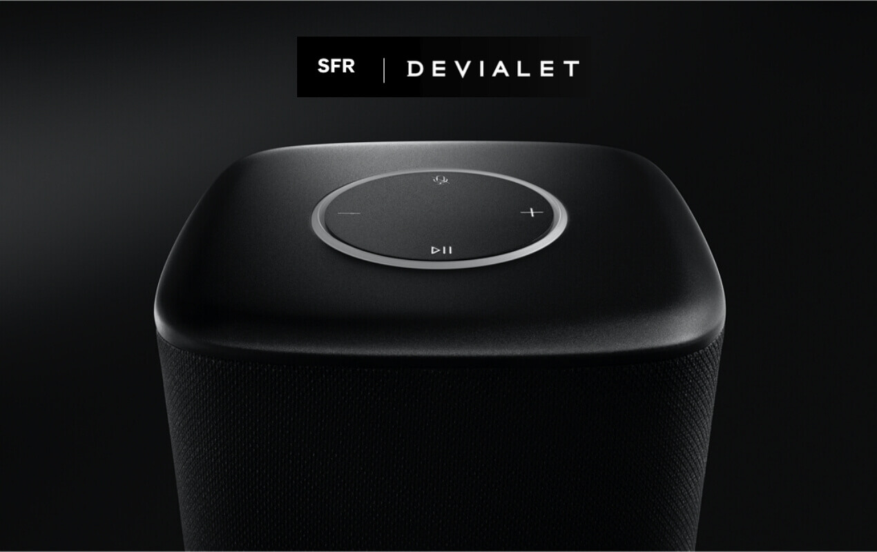 SFR Homesound : tout savoir sur les nouvelles enceintes SFR / Devialet