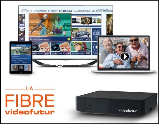 Videofutur lance une offre de fibre optique avec SVOD incluse
