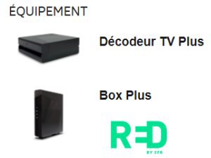 Nouveaux matériels Plus sur les offres RED box fibre