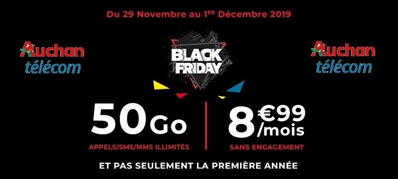 50 Go à 8,99€/mois à vie : et si c'était ça le meilleur forfait du Black Friday ?