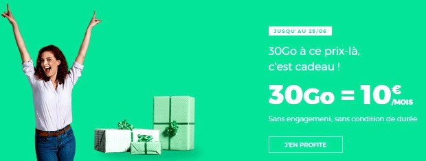 Mobile : le forfait RED 30 Go à 10€ revient, fait-il le poids face au Bouygues 20 Go à 5€ ?