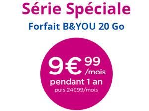 RED illimité 20Go ou B&You 20Go pour moins de 10€ ? Plus que quelques heures pour choisir !