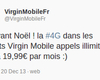 Le forfait Idol 3Go de Virgin Mobile passe aussi en 4G