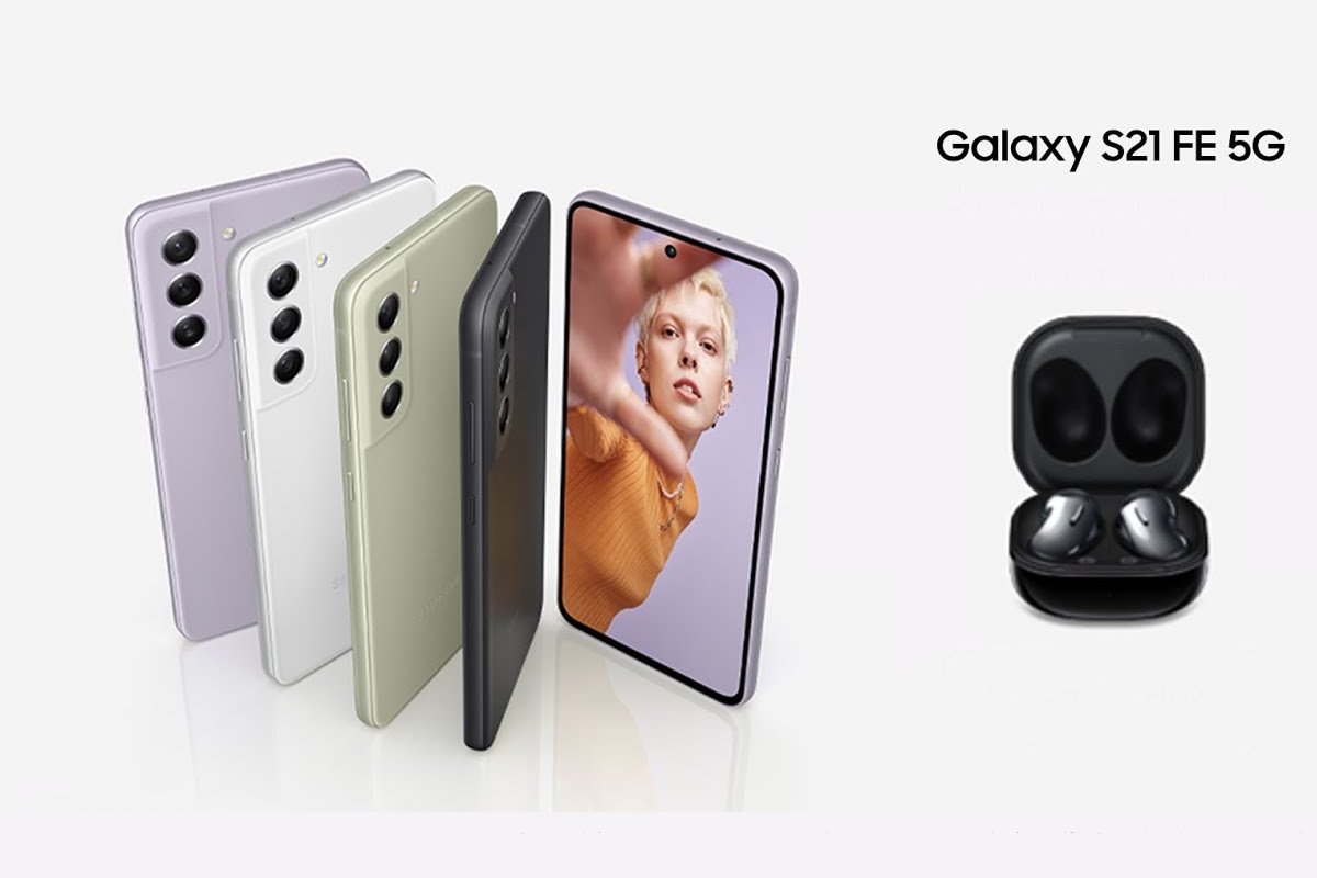 Promo de rentrée chez Samsung sur le Galaxy S21 FE 5G  avec earbuds offerts