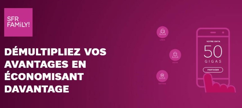 Box Internet + mobile SFR : découvrez les avantages SFR Family