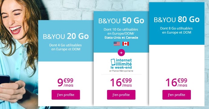 Forfaits en promo : trois nouvelles offres spéciales chez Bouygues Telecom