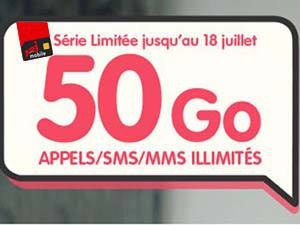 Forfait illimité NRJ Mobile Woot 50 Go à 19,99€/mois : plus qu'une semaine pour en profiter