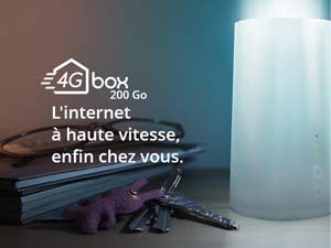 4G box : 200Go/mois de data confirmés par Bouygues Telecom, ainsi que la 4G+